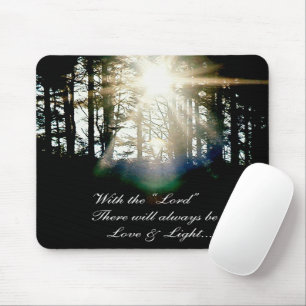 With the Lord...... Mouse Mat