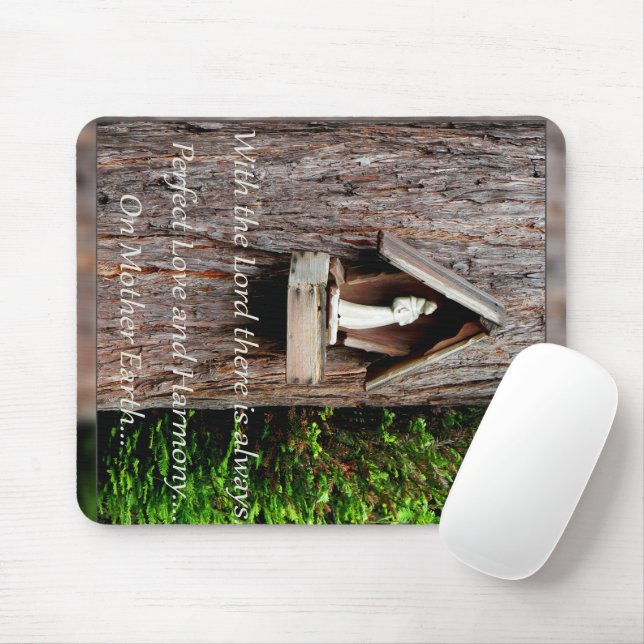 With the Lord... Mouse Mat (With Mouse)