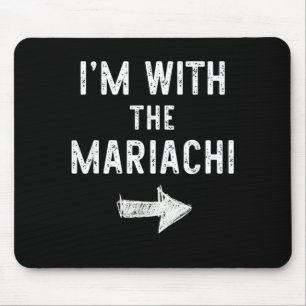 with The Mariachi Funny Halloween Couple Costume Mouse Mat