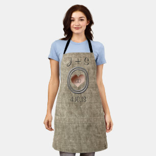 With This Ring by Shirley Taylor Apron