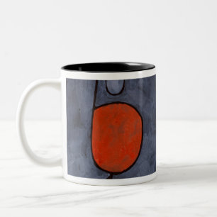 With umbrella (1939) by paul klee Two-Tone coffee mug