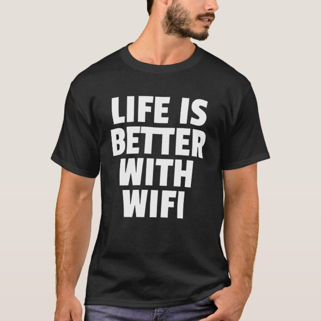 With Wifi T-Shirt (Front)