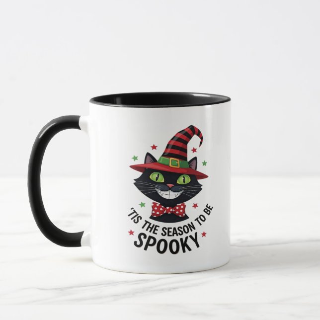 With Witch Hat And Tie Mug (Left)