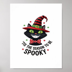 With Witch Hat And Tie Poster