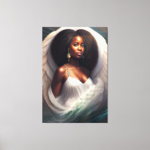 With You African American Angel Scripture