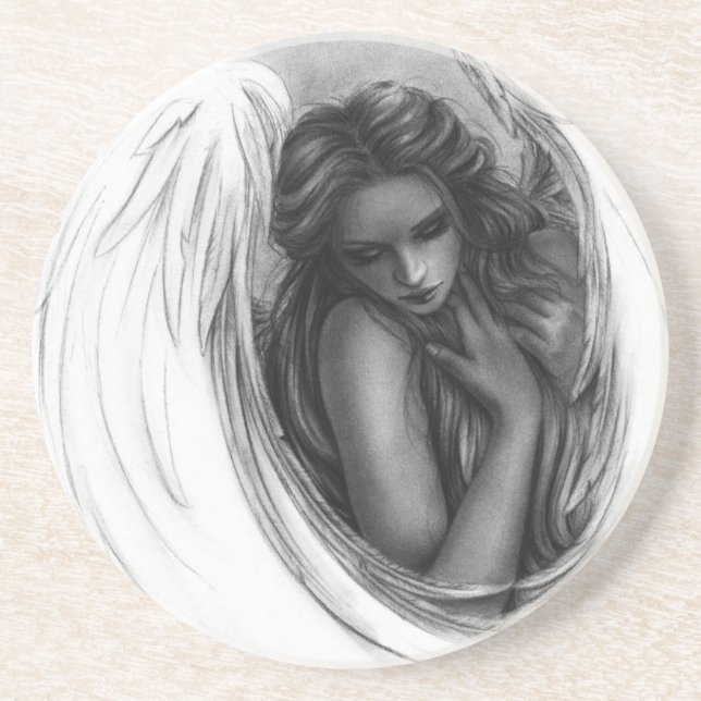 With you now Angel Coaster (Front)