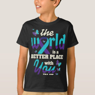 With You Suicide Awareness Mental Health T-Shirt