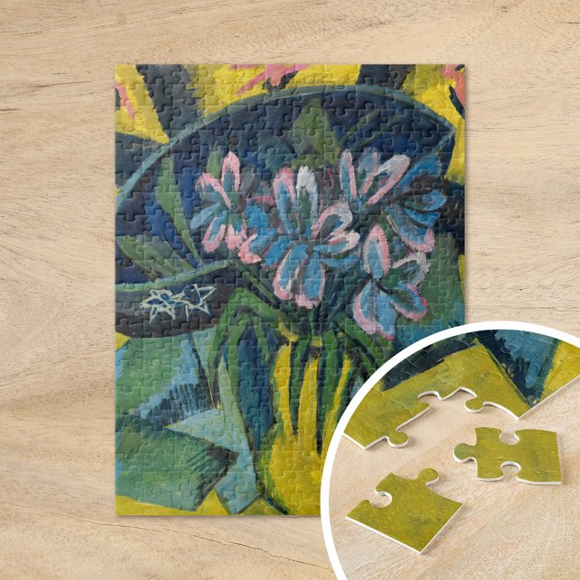 Withered Tulips | Ernst Ludwig Kirchner Jigsaw Puzzle (Creator Uploaded)