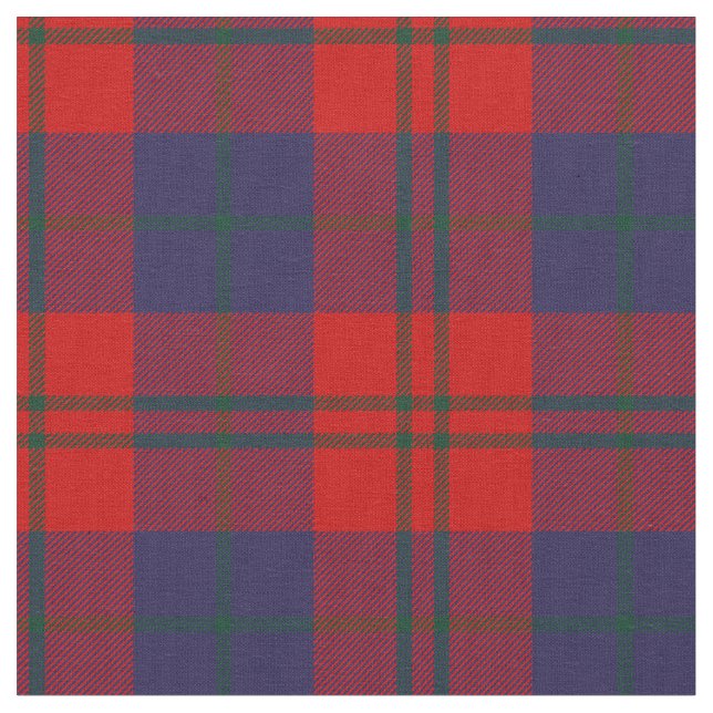 Witherspoon Tartan Print Fabric (Close Up)