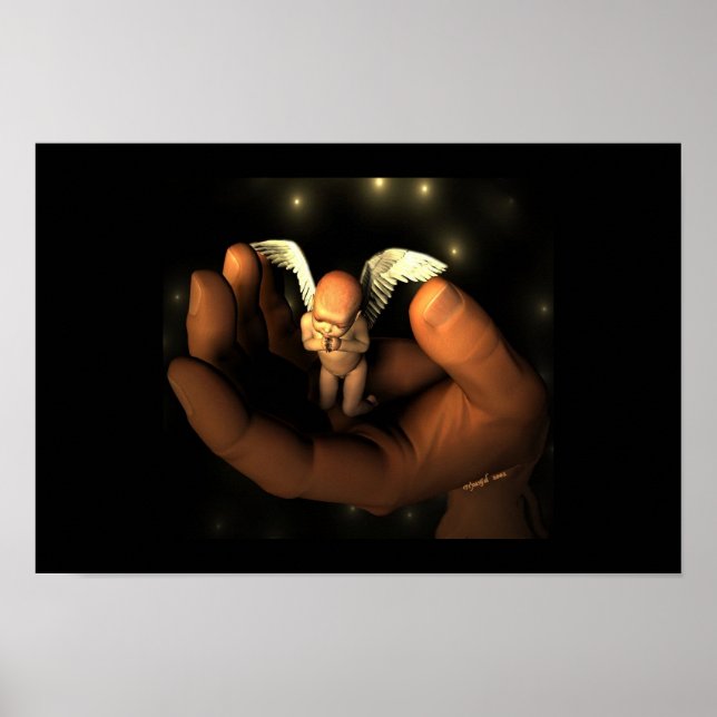 Within Gods Hand Poster (Front)