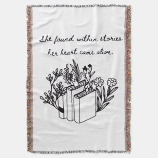 Within Stories Throw Blanket
