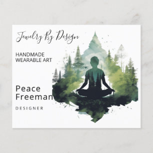 Within the Silence Forest Meditation Flyer