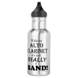 Without Alto Clarinet 532 Ml Water Bottle