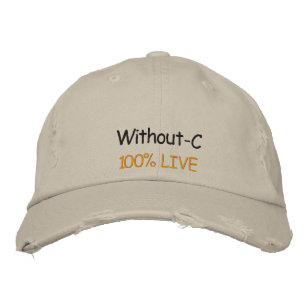 Without-C Embroidered Hat
