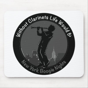 Without Clarinets Life Would B-Flat Mouse Mat