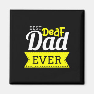 Without Hearing - Deaf - Unable To Hear - Deaf Awa Magnet