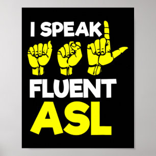 Without Hearing - Deaf - Unable To Hear - Deaf Awa Poster