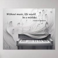 Without music