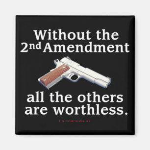 Without the 2nd Amendment Magnet