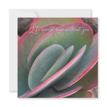 Without You Valentine's Day Card