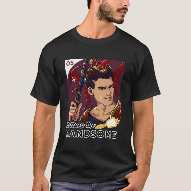 Witness The Handsome Lubu Hot Muscle Man Gay Lgbtq T-Shirt (Front)