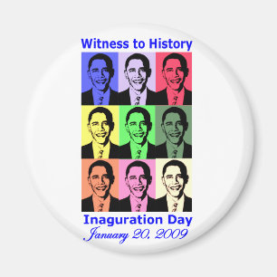 Witness to history: Obama Inauguration Magnet