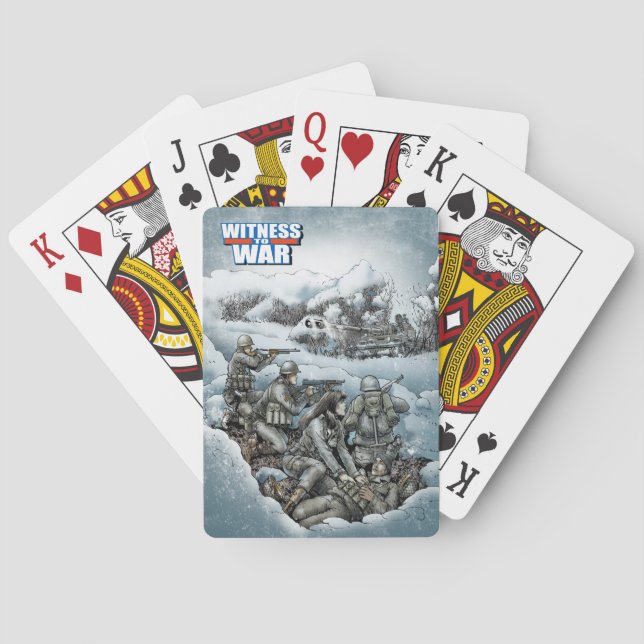 Witness to War playing cards (Back)