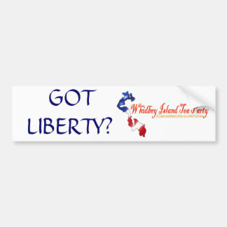 witp logo, GOT LIBERTY? Bumper Sticker