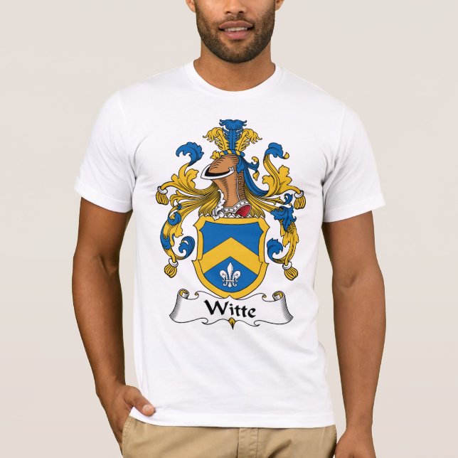 Witte Family Crest T-Shirt (Front)