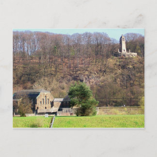 Witten Berger-Denkmal Wasserkraftwerk Postcard