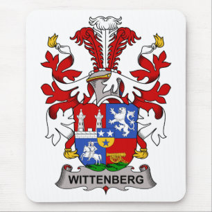 Wittenberg Family Crest Mouse Mat