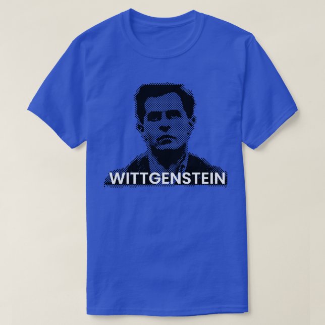 Wittgenstein portrait T-Shirt (Design Front)