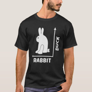 Wittgenstein Rabbit Duck Philosopher Nerd Geek Mat T-Shirt
