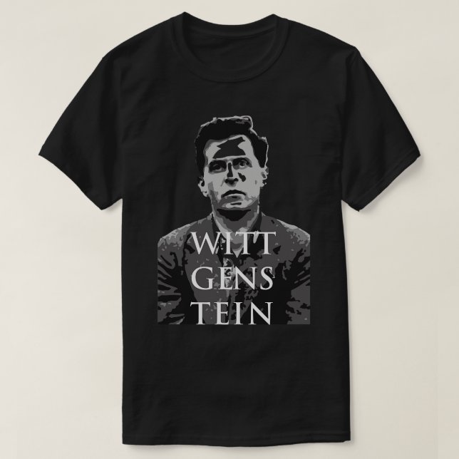 Wittgenstein T-Shirt (Design Front)
