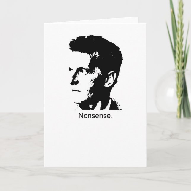 Wittgenstein's Charm Card (Front)