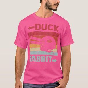 Wittgensteins Rabbit Duck Illusion Math Geek Physi T-Shirt