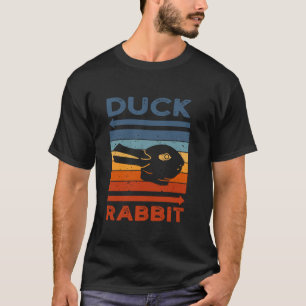 Wittgensteins Rabbit Duck Illusion Math Geek Physi T-Shirt