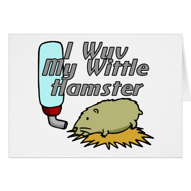 Wittle Hamster (Front Horizontal)