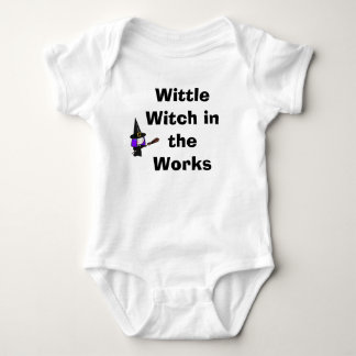 Wittle Witch in the Works Baby Bodysuit