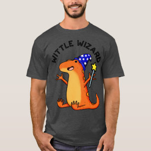 Wittle Wizard Funny Lizard Puns 1 T-Shirt