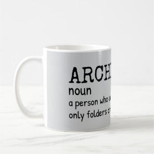Witty Archivist Definition Coffee Mug