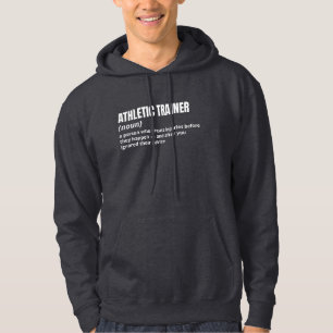 Witty Athletic Trainer Definition Hoodie