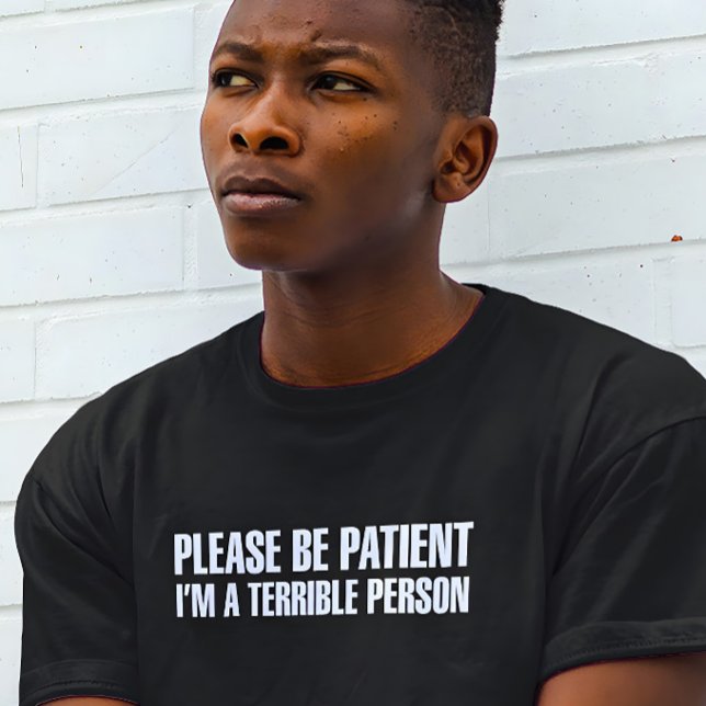 Witty Confession T-Shirt (Funny self-deprecating tee – perfect for introverts, antisocial moods, or sarcastic humor fans.)