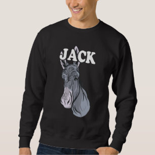 Witty Donkey Butt Saying Memes Pun Donkey Animal 1 Sweatshirt