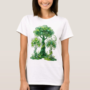Witty Green GREEN GEMS AND GLITTERY BUBBLES T-Shirt