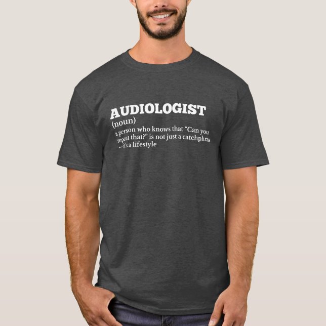 Witty Hearing Care Professional Shirt (Front)