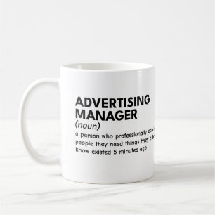 Witty Marketing Manager Definition Coffee Mug