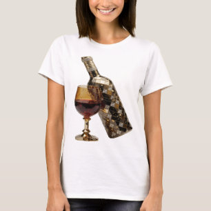 Witty Silver ABSTRACT ART Artistic Motif v2 T-Shirt