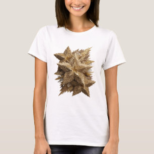 Witty Silver GOLDEN STAR Statement Design T-Shirt