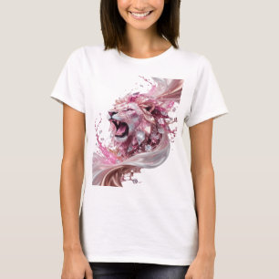 Witty Silver LION KING Bold Design T-Shirt